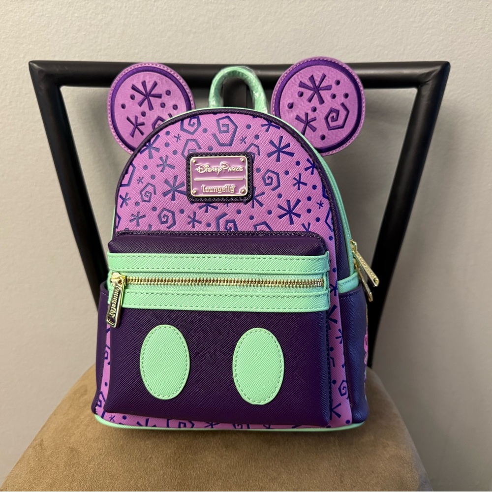 Disney Loungefly Mickey Mouse Main Attraction MMMA Mad Tea Party Backpack